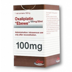 OXALIPLATIN EBEWE 100 MG / 20 ML ( OXALIPLATIN ) FOR IV ADMINISTRATION 20 ML VIAL